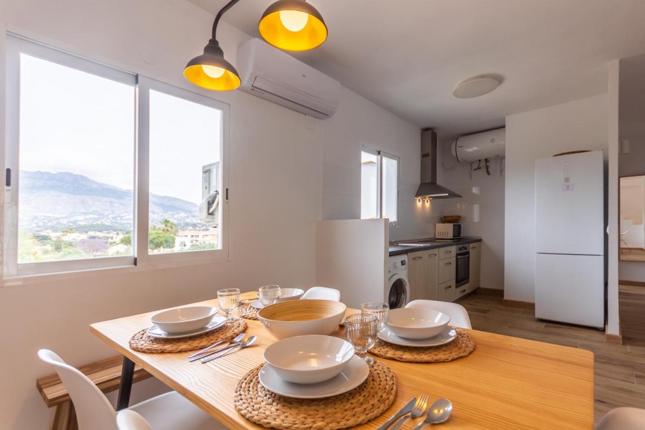 Wonderful Views Terrace 3Br Cottage - Bbq - Ac Altea Exteriör bild