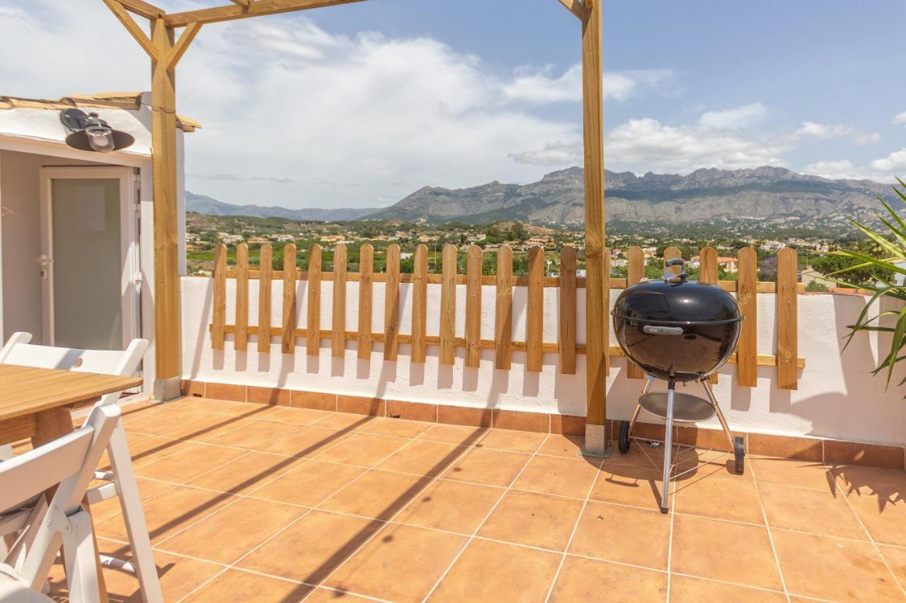 Wonderful Views Terrace 3Br Cottage - Bbq - Ac Altea Exteriör bild